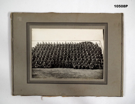 Photo of a Company of Australian Soldiers.