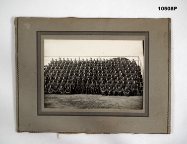 Photo of a Company of Australian Soldiers.