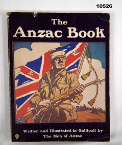 Book of stories and illustrations from Gallipoli, WW1.