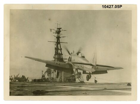 10427.05P Gannet landing on Melbourne                                       