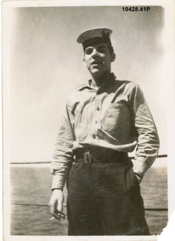 10428.41P Unidentified shipmate                                                                                               