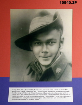 Australian Chinese Serviceman portrait, WW2.