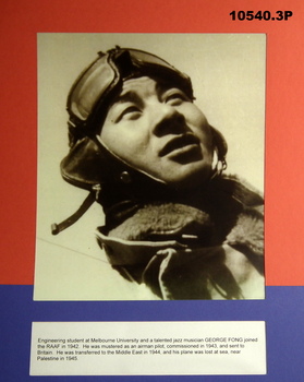Australian Chinese Serviceman portrait, WW2.