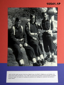 Australian Chinese Servicemen portraits, WW2.