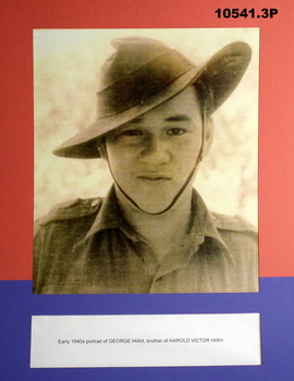 Australian Chinese Servicemen portraits, WW2.