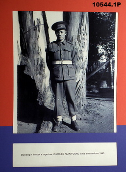 Australian Chinese Servicemen portraits.