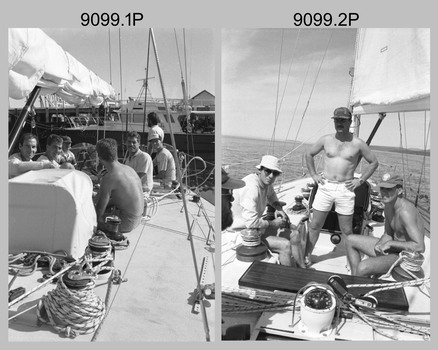Ex Eneseay - Lithographic Squadron Adventurous Training -Sailing. 1988.