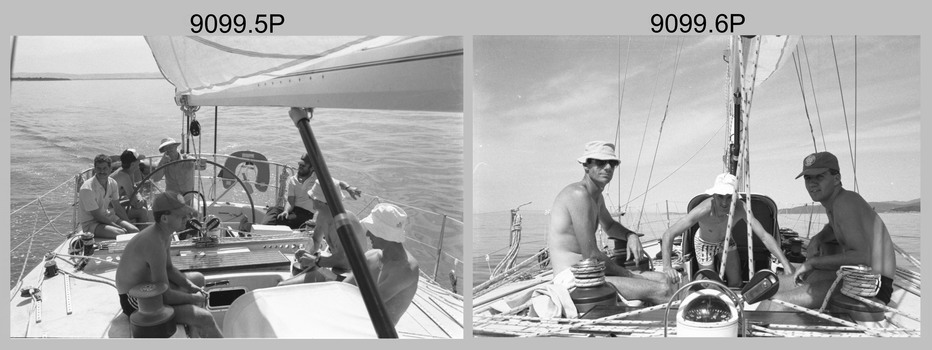 Ex Eneseay - Lithographic Squadron Adventurous Training -Sailing. 1988.