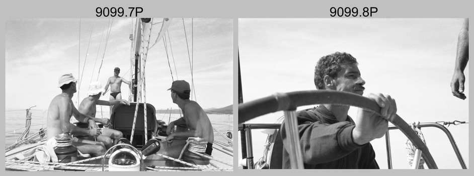Ex Eneseay - Lithographic Squadron Adventurous Training -Sailing. 1988.