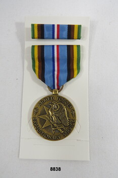USA Armed Forces Service Medal.