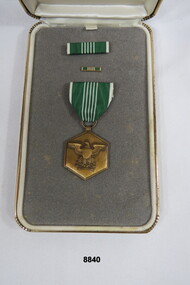 USA Presentation Box with Commendation Medal inside,