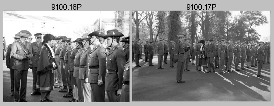 Corps Day Parade, Army Survey Regiment, Fortuna Villa, Bendigo. 28th June 1989.