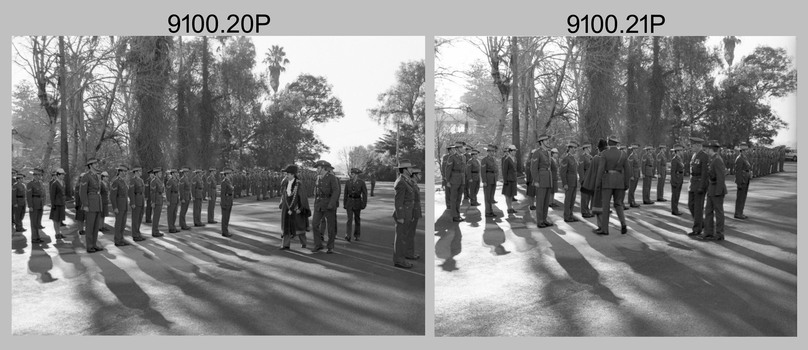 Corps Day Parade, Army Survey Regiment, Fortuna Villa, Bendigo. 28th June 1989.