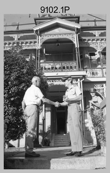 Civilian Staff Farewell at Army Survey Regiment, Fortuna Villa, Bendigo. 1990.