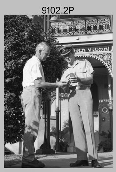 Civilian Staff Farewell at Army Survey Regiment, Fortuna Villa, Bendigo. 1990.