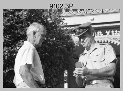 Civilian Staff Farewell at Army Survey Regiment, Fortuna Villa, Bendigo. 1990.