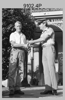 Civilian Staff Farewell at Army Survey Regiment, Fortuna Villa, Bendigo. 1990.