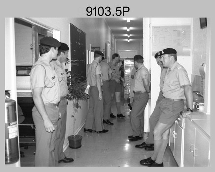Personnel Undertaking Duties at the Army Survey Regiment, Fortuna Villa, Bendigo. 1990.