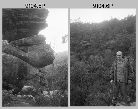 Reconnaissance of future Regimental Training area by Army Svy Regt Officers, Victoria. 1990.