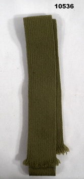 standard issue kahki Army neck tie.