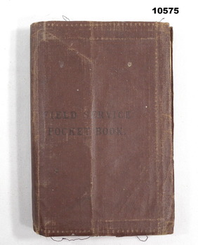 WW1 Field Service Pocket Book.