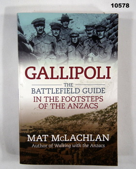 Book guide when visiting Gallipoli WW1.