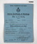 RAAF Interim Discharge Certificate.