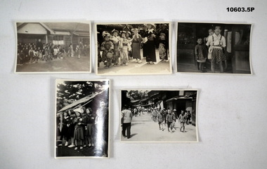 Collection of photographs depicting Japanese children Post WW2.