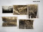 Series of photographs highlighting bomb damage to a factory.