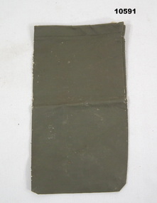 Small water proof green wallet.