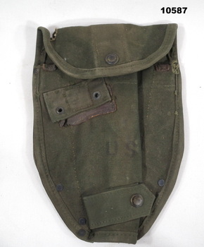 Webbing pouch for an Entrenching tool.