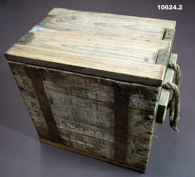 Old Ammunition box repurposed.