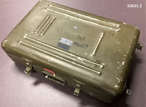 U.S Mine Detector case and lid