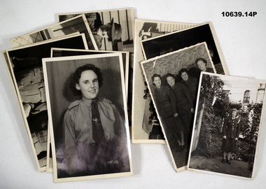 WW2 photos of female Military personnel.