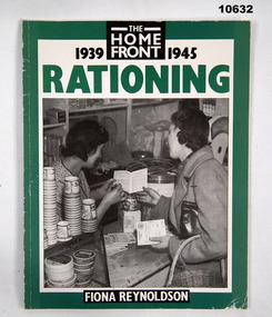Book documenting rationing during WW2 in Great Britain.