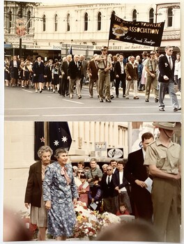 two of 24 Anzac Day photos Bendigo