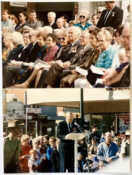 two of 24 Anzac day photos Bendigo