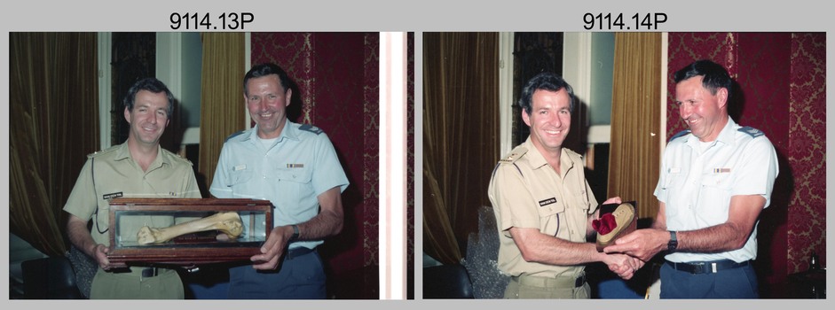 Annual Sport Competition: Bones Day - Army Survey Regiment Versus RAAF School of Radio. 1990.