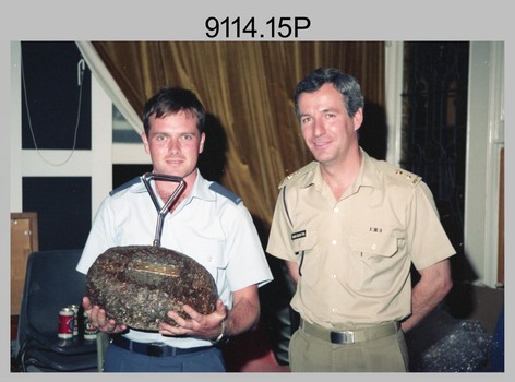 Annual Sport Competition: Bones Day - Army Survey Regiment Versus RAAF School of Radio. 1990.
