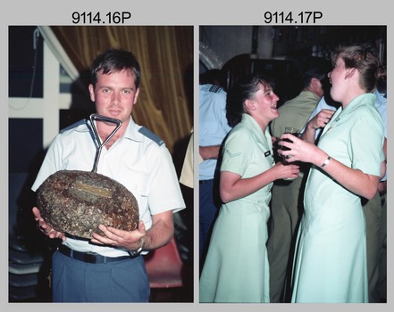 Annual Sport Competition: Bones Day - Army Survey Regiment Versus RAAF School of Radio. 1990.