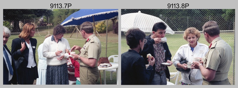 Fortuna Wives Club Opening of “The Retreat”, Army Survey Regiment, Bendigo. 1991.