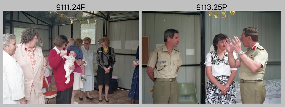 Fortuna Wives Club Opening of “The Retreat”, Army Survey Regiment, Bendigo. 1991.