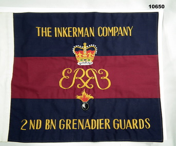 Banner for 2nd BN Grenadier guards.