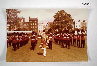 Photograph of Grenadier Guards band.