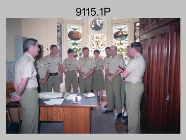 Award for Efficiency in Support & Admin procedures by COMD 3MD, Nov 1991.