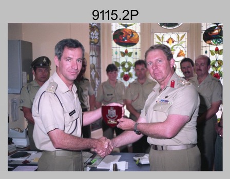 Award for Efficiency in Support & Admin procedures by COMD 3MD, Nov 1991.