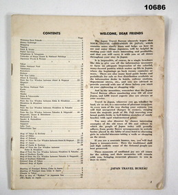 Travel book guide Post WW2.