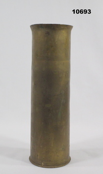 Vase made from Cannon shell.