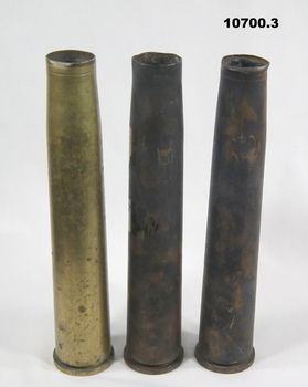 Brass shell cases 40mm AA.
