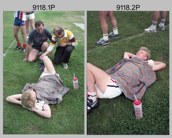 Inter-Squadron Football Competition, Army Survey Regiment 1991.